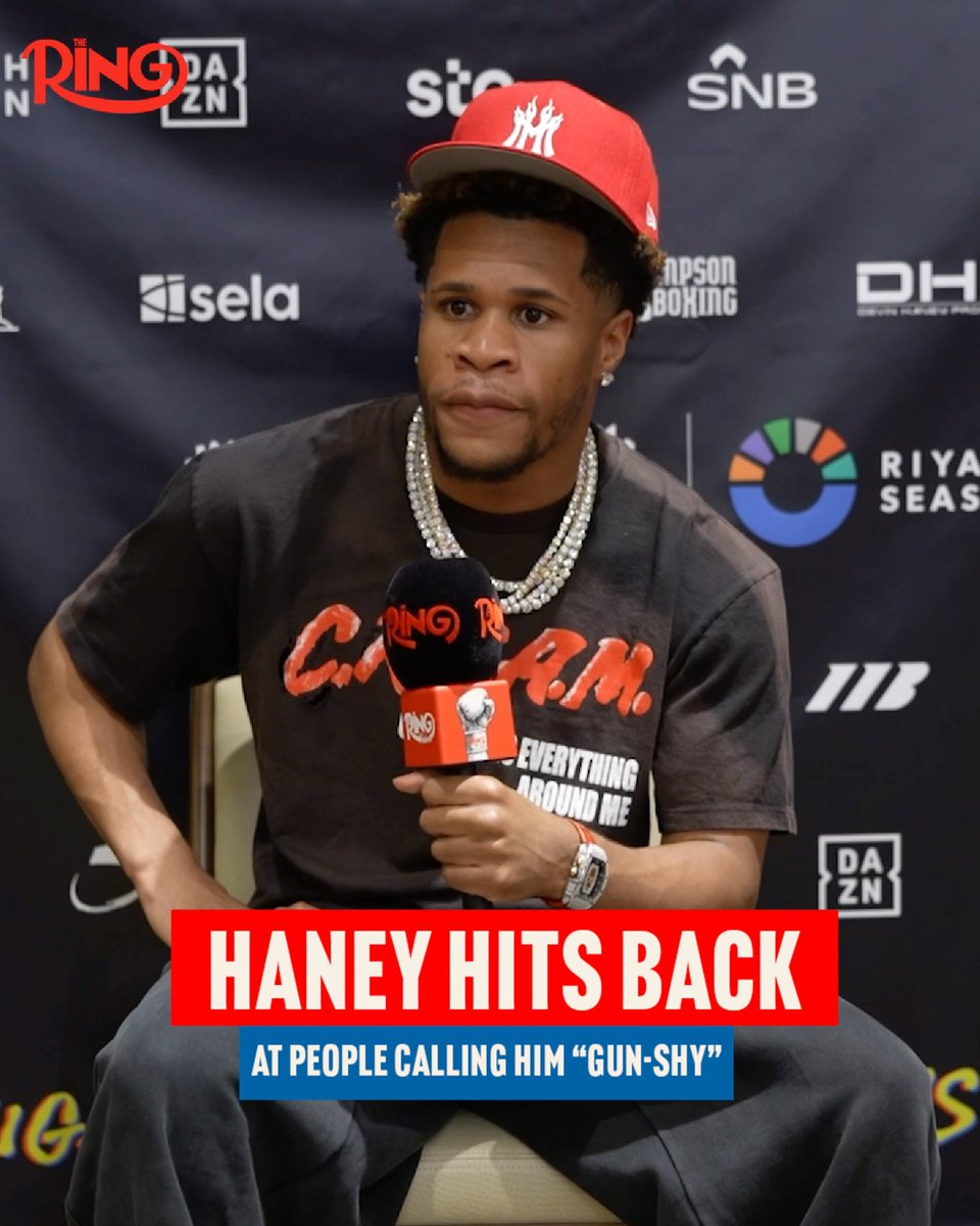 Speaking to The Ring, Devin Haney hits back at people criticising his output against Jose Ramirez earlier this year 😤 The Ring IV live on DAZN l Nov 22nd in Riyadh 🥊