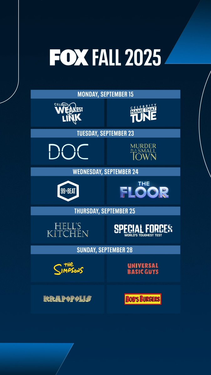 It's giving top tier Fall lineup 😁😁
