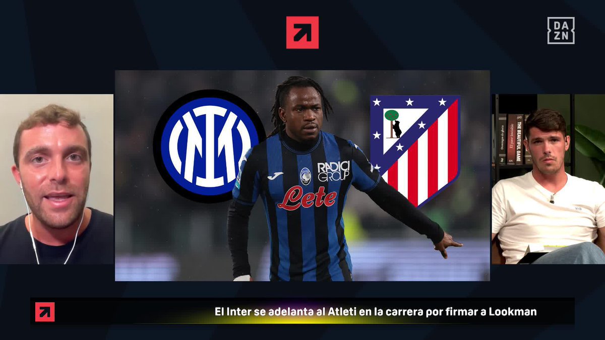 EL INTER DE MILÁN SE ADELANTA AL ATLÉTICO DE MADRID POR LOOKMAN 👀 "Es muy complicado, el jugador quiere ir al Inter 🔊 Lo cuenta Fabrizio Romano en #DAZNTransfer