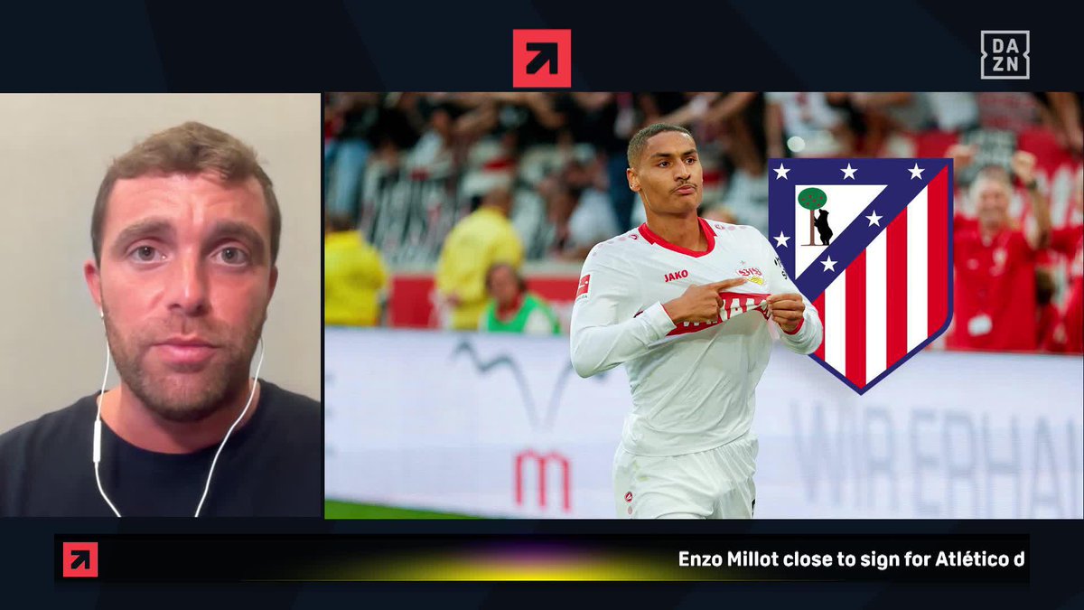 Enzo Millot is closing in on a move to Atlético Madrid. GLOBAL HOME OF FOOTBALL | Live All Summer Long | | #FIFACWC #TakeItToTheWorld