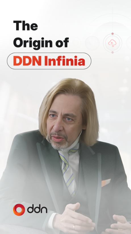 In 2017, DDN CEO and Co-founder, Alex Bouzari had a realization: AI needed a completely new data architecture. One that could scale training efficiently, run at ultra-low latency, and operate across on-prem and multicloud environments—without ever moving massive payloads like images and video. So he sketched it on a whiteboard. A bold, metadata-driven architecture built specifically for AI. At the time, people said it couldn’t be done. Seven years later, it’s real—and it’s redefining how data powers AI. Watch the full story ⬇️