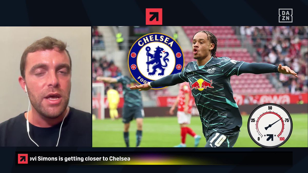 🔥 Herewegometer Update: Xavi Simons to Chelsea: 70% chance! 🔵⚪ The Blues are closing in on the deal. Could we see him don the Chelsea blue soon? 👀⚽️ GLOBAL HOME OF FOOTBALL | Live All Summer Long | | #FIFACWC #TakeItToTheWorld
