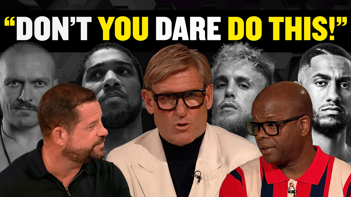 🤬 "Head up the a** moment!" 😱 "A possibility that he fights..." Simon Jordan, Spencer Oliver, Ade Oladipo & Duke McKenzie discuss a shock new opponent for Anthony Joshua on the latest episode of talkBOXING 📺 🥊 Watch in full here: