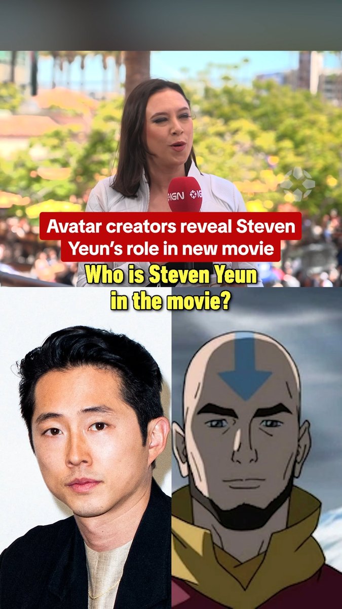 Steven Yeun's role in The Legend of Aang: The Last Airbender revealed as an adult version of Zuko: #SDCC