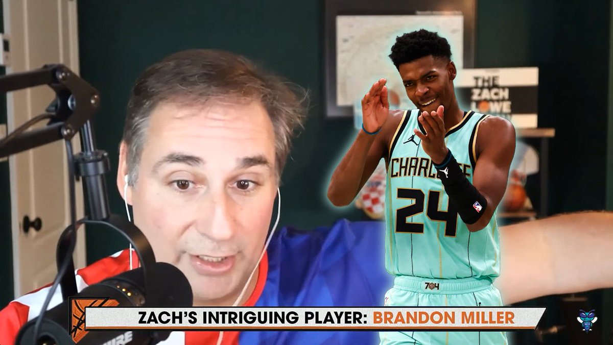 🎙️ Zach Lowe: "This is going nowhere if Brandon Miller isn't an All-Star, nowhere." "I'm excited to see what he is because I was super excited about him as a rookie, and this is a whole wad of nothing if he doesn't hit, and I think he can hit."