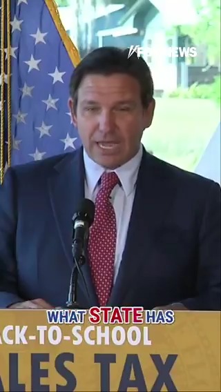 DESANTIS: “What state has been ranked #1 in economy for three years in a row? The state of Florida. What state has been ranked #1 in education freedom year after year? The state of Florida... What about entrepreneurship? State of Florida."