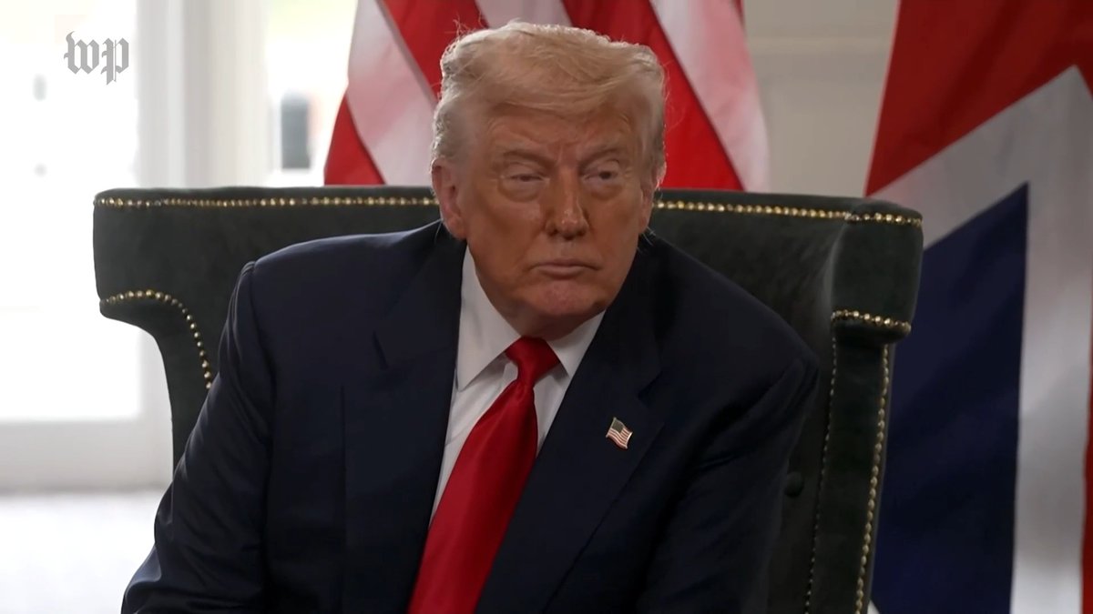 President Trump told reporters that Russian President Vladimir Putin would have 10 or 12 days to reach a ceasefire in Ukraine. He said two weeks ago that Russia had 50 days to agree to a ceasefire before the U.S. would impose “secondary sanctions.”