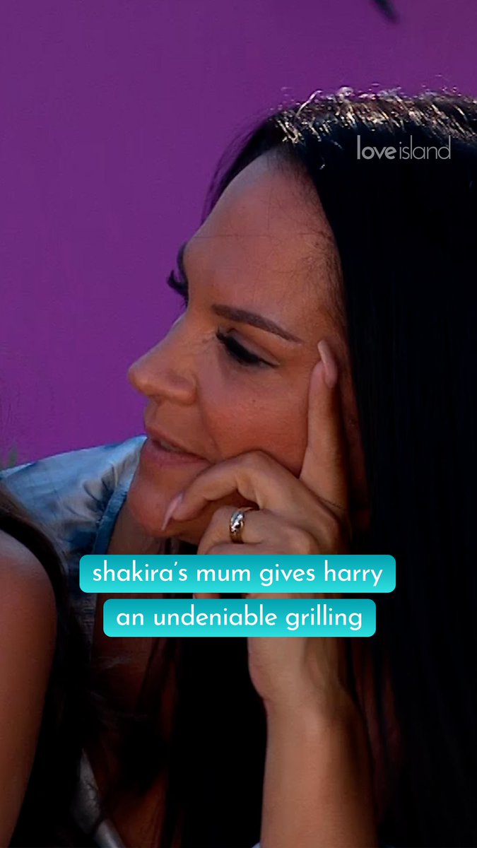 One thing’s for certain… Shakira’s Mum did not hold back on Harry 🫣 #LoveIsland