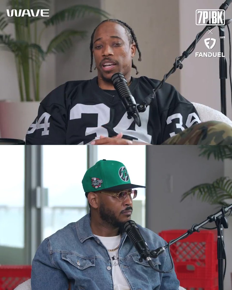 NBA guys deal with real stuff too 💯 DeMar: "My dad passed but I still wanna be with my teammates. That was the s**t that kept me going." Melo: "My sis passed as I'm playing ... I know wanting to be with the fam but also being with teammates cause basketball keeps you right."
