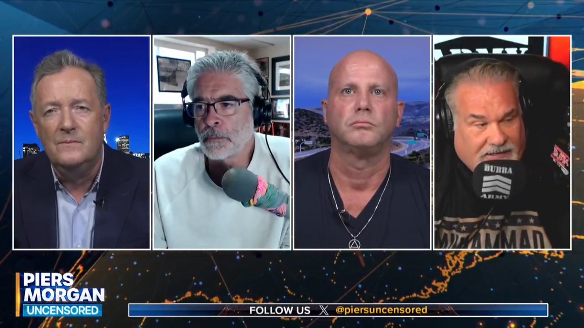 Bubba the Love Sponge says he's "100% the bad guy" in Hulk Hogan's sex scandal - but his former friend knew he didn't distribute or leak the tape. "I didn't get an opportunity to reconcile with him like I wish I could." 📺 Piers Morgan | Bubba The Love Sponge®️