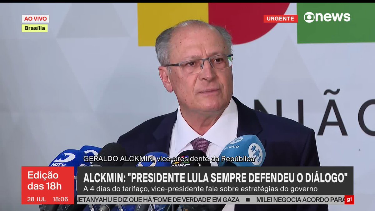 🚨 GERALDO DIZ QUE LULA É UM HOMEM DE DIÁLOGO... 🤡