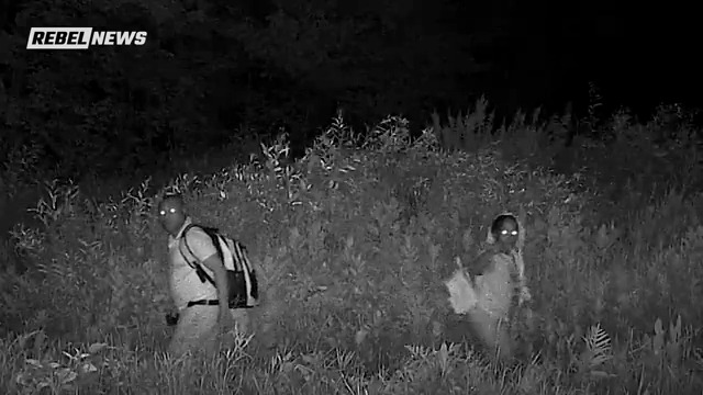 CAUGHT THEM! Our journalists set up trail-cams at the Canada-U.S. border. In four days they filmed 34 people crossing illegally — mainly Haitians sneaking into Canada before Trump deports them. Great investigation by Lincoln Jay & Alexandra Lavoie
