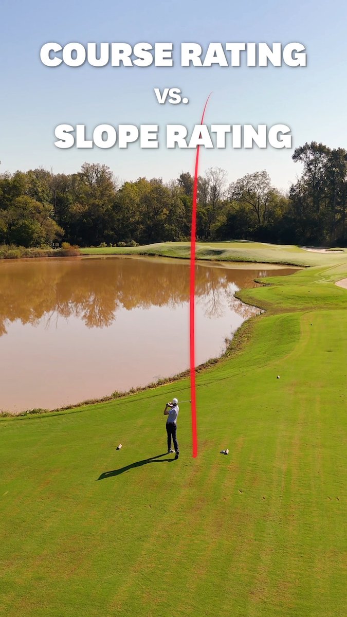 How is golf course difficulty determined? Course Rating and Slope Rating!