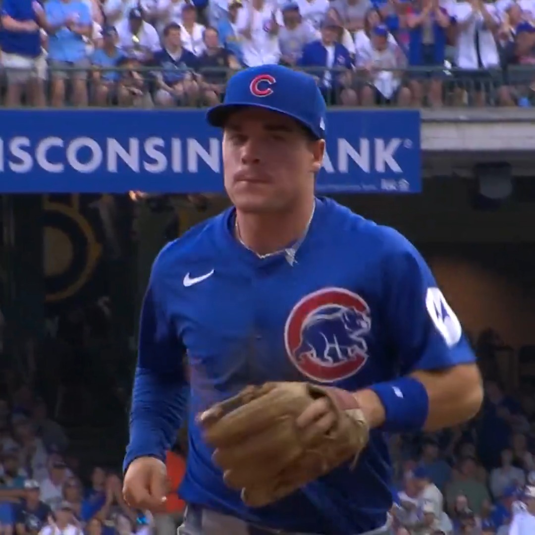 Matt Shaw put on a defensive clinic in the 1st inning 😎