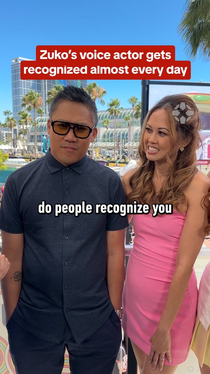 Avatar: The Last Airbender's Dante Basco on being recognized by his voice: "They're like, 'Are you Prince Zuko?' I'm like, 'Yeah, can I get a cortado?'" #sdcc