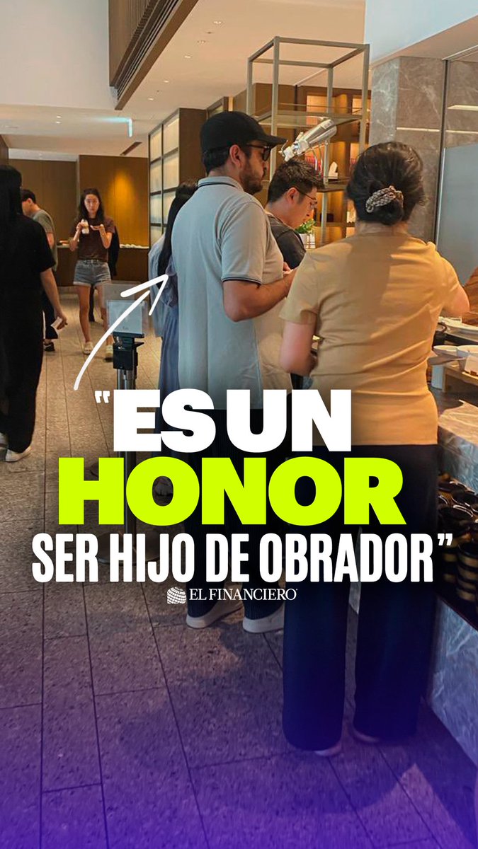 💼 Andy López Beltrán, hijo de AMLO, fue visto en un hotel de lujo en Tokio acompañado por Daniel Asaf. Ante la polémica, Sheinbaum recordó: “El poder se ejerce con humildad” y llamó a mantener la austeridad en la 4T 🇲🇽✈️