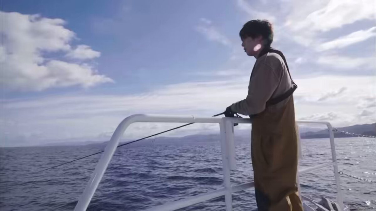 漁船の上からチャムチのビート流した瞬間ありえんタイミングでマグロが釣れるキムソクジンさんまだ面白い