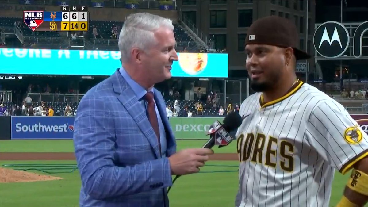 "We have a great offense, we have a great team. We just need to keep continuing to play hard like that and we'll win a lot of games." - Luis Arraez @Goodyear | Brett Dolan | San Diego Padres | #ForTheFaithful