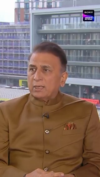 SUNIL GAVASKAR ON FIRE...!!! 🔥 - A perfect reply to the England Cricket team.