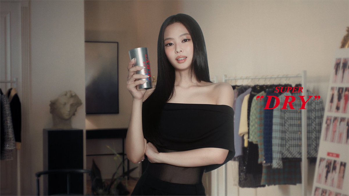 \🖤JENNIEとCheers!💖/ BLACKPINK JENNIEと キンキンタンブラーで乾杯しよう🍻 今ならスーパードライ 6缶パックをご購入の方に オリジナルキンキンタンブラーが当たるチャンス! ▼詳しくはこちら