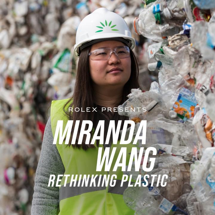 Out now. Entrepreneur Miranda Wang invented a way to recycle unrecyclable plastics. As part of the #PerpetualPlanet Initiative, the Rolex Awards Laureate has built a facility to prove it works on an industrial scale. More on #Reachforthecrown