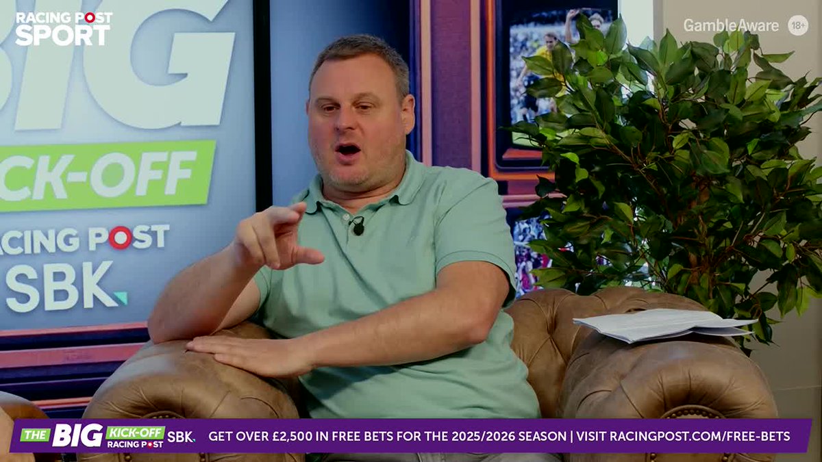 ⚽️ THE BIG KICK-OFF ⚽️ 🗣️ "It would be pretty 'Everton' to get relegated in the first season in their new stadium" Nick Goff thinks EVERTON 🔵 and NOTTINGHAM FOREST 🔴 could struggle this season 📺 Watch here - 18+ GambleAware | SBK