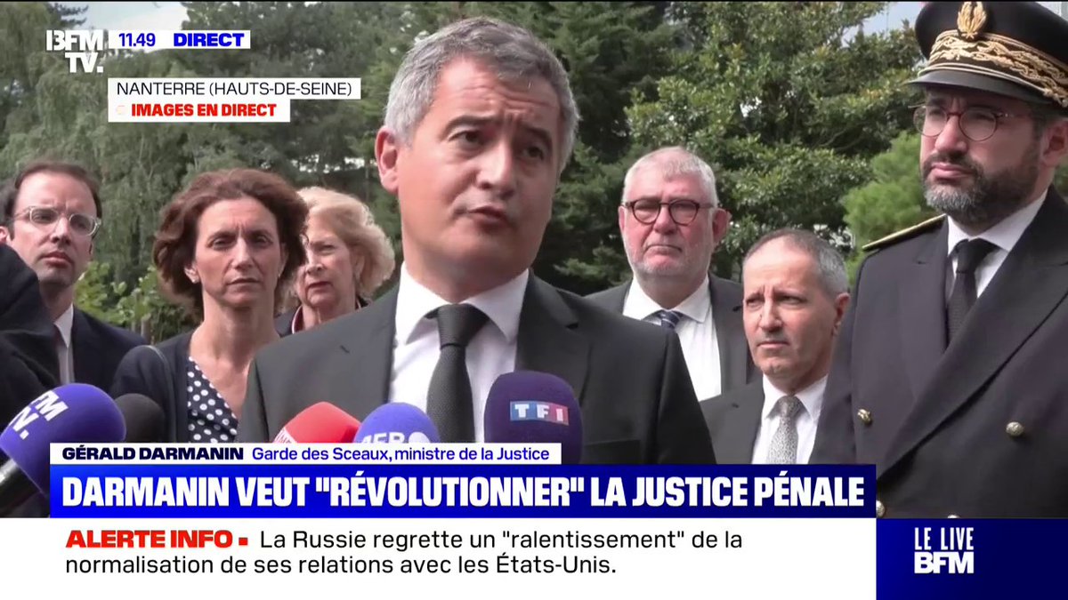 "Que des gens puissent avoir plusieurs sursis d'affilé, c'est le contraire du mot 'sursis": Gérald Darmanin pointe un "manque de bon sens"