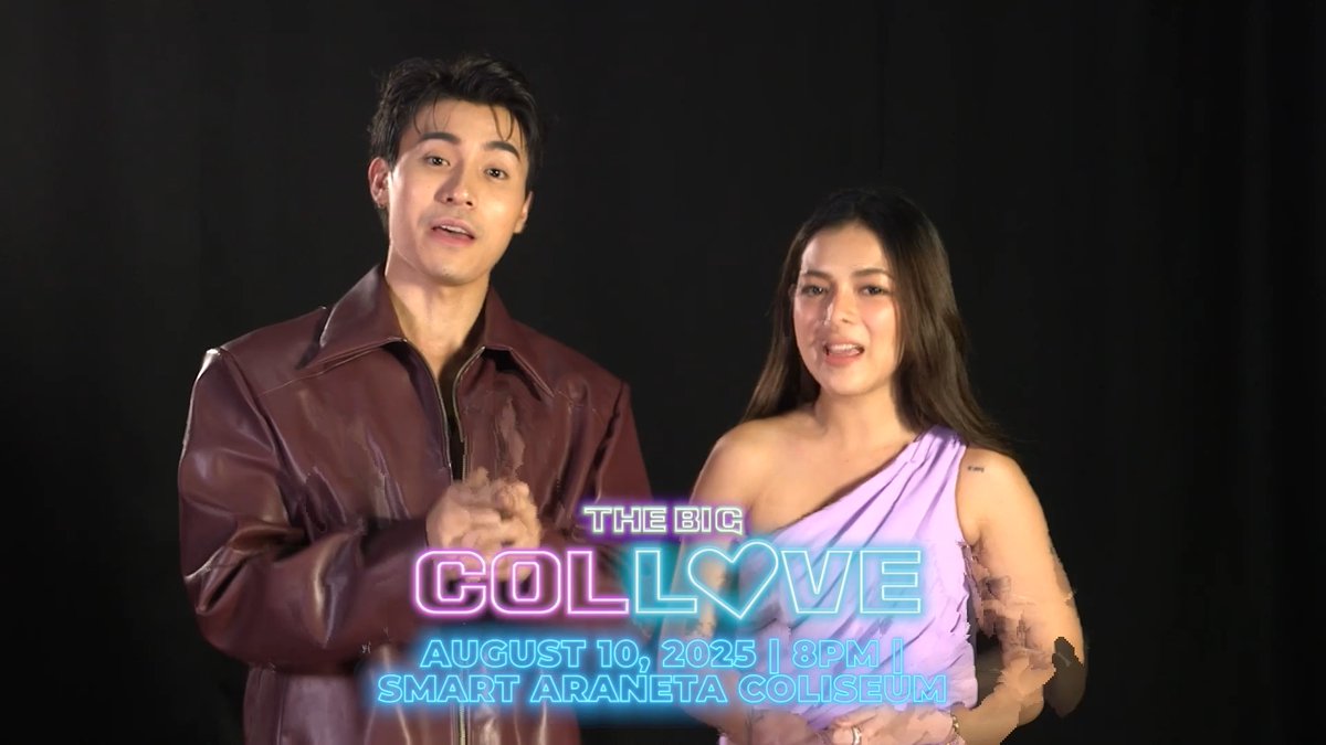 Your Gentleโlinong Heartthrob ng Tarlac #BrentManalo and the Controversial Caโbabeโlen ng Pampanga #MikaSalamanca has a message for you ๐ You wouldn't wanna miss this special Fan Concert! ๐ Kaya ano pang hinihintay niyo? Get your tickets now! ๐ FEW TICKETS LEFT! ๐๏ธ #TheBigColLove #ColLoveFancon #ColLoveSaAraneta