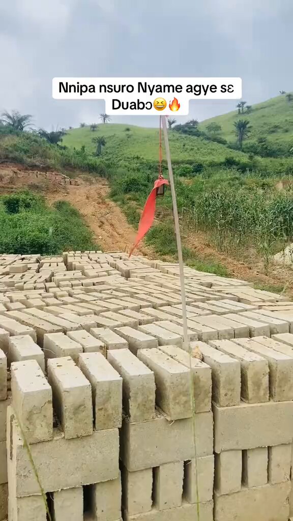 Pastor reportedly resorts to traditional means of protection for his construction site, after thieves continuously stole cement blocks from the site with no repercussions.