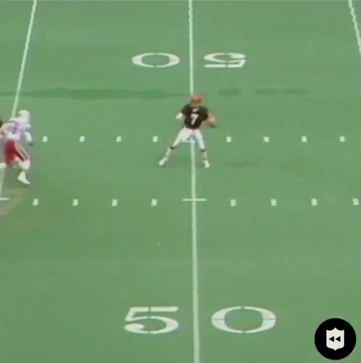 Nobody had a better play action than Boomer Esiason - NOBODY!