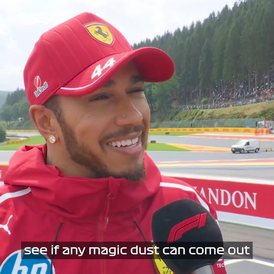 Lewis found the magic early in the Belgian Grand Prix 🥶🪄 #F1 #BelgianGP
