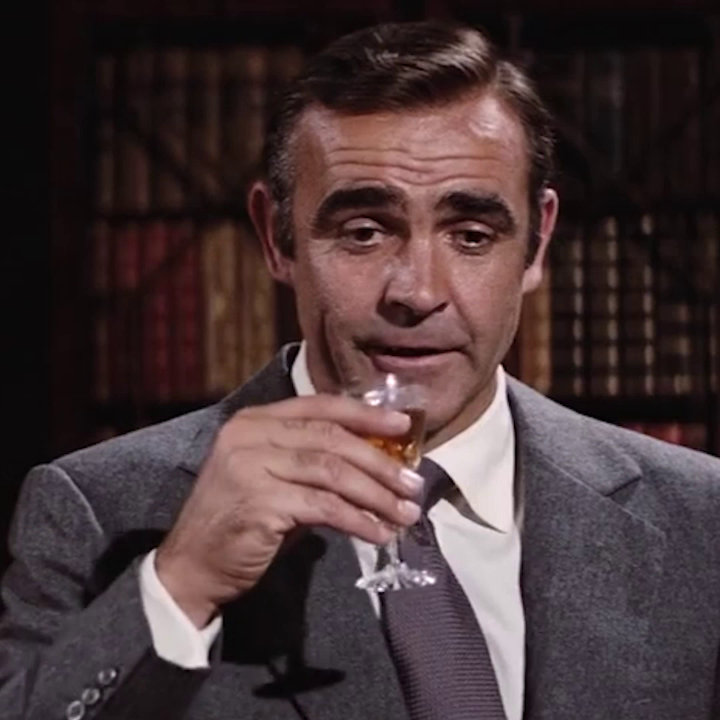 When Bond talks sherry, you listen.
