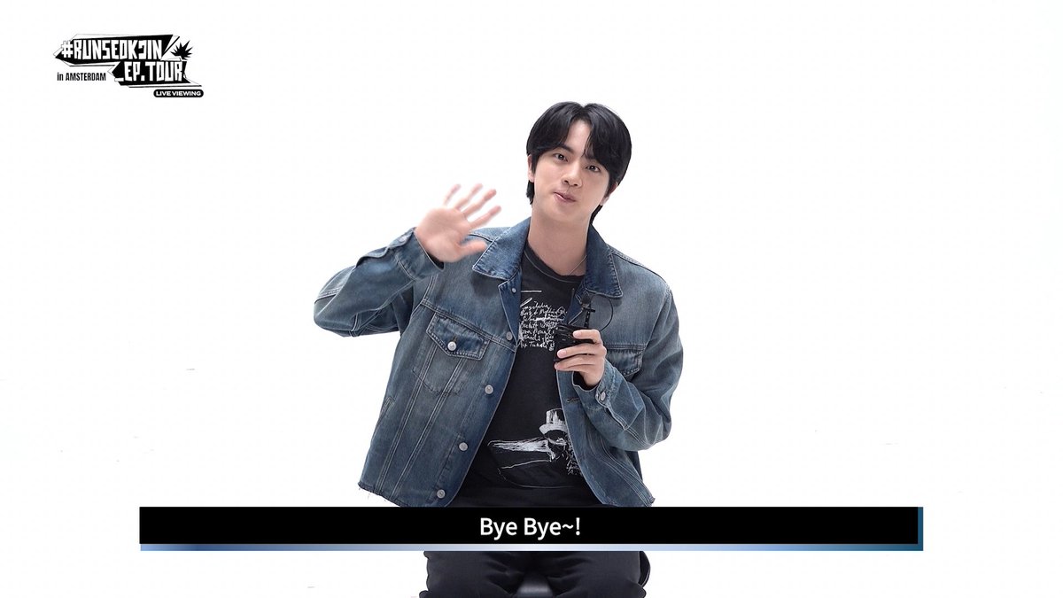 'RUNSEOKJIN_EP.TOUR' in AMSTERDAM: LIVE VIEWING 𝗧𝗶𝗰𝗸𝗲𝘁𝘀 𝗮𝗿𝗲 𝗮𝘃𝗮𝗶𝗹𝗮𝗯𝗹𝗲 𝘄𝗼𝗿𝗹𝗱𝘄𝗶𝗱𝗲! 🎬 Find a cinema near you at #진 #Jin #Jin_TOUR_LIVEVIEWING #RUNSEOKJIN_epTOUR_LIVEVIEWING #RUNSEOKJIN_epTOUR_Amsterdam