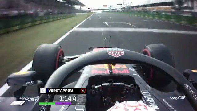 Sit back. Enjoy. Max's first Pole Position 🍿 #F1 || #HungarianGP 🇭🇺