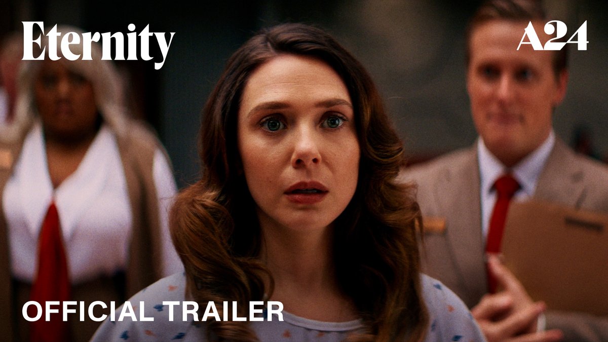 First trailer for ‘ETERNITY’, starring Elizabeth Olsen, Miles Teller and Callum Turner. The rom-com follows a reality where everyone must decide who they want to spend eternity with. In theaters this November.