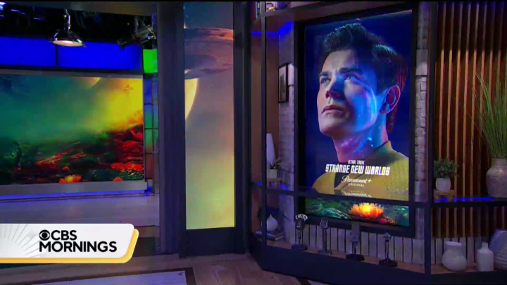 Actor Paul Wesley got the blessing of William Shatner before embarking on his journey of playing James T. Kirk, before he is promoted to captain, on “Star Trek: Strange New Worlds.” Wesley shares how the #StarTrek universe serves as “an escapist playground” — and how the fans differ between this show and “The Vampire Diaries.”