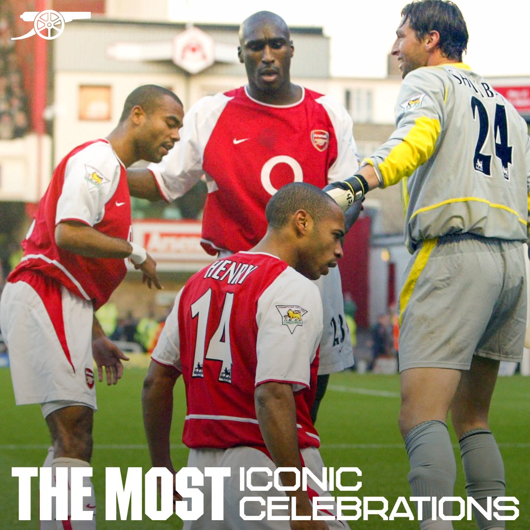 🥶 Ice cold under pressure ❤️ Heartfelt tributes ™️ Signature moves The most iconic Arsenal celebrations 📺