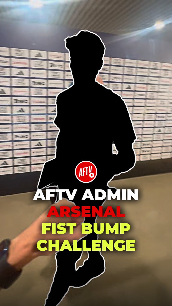 AFTV Admin x Arsenal players fist bump challenge #AFTVSingapore