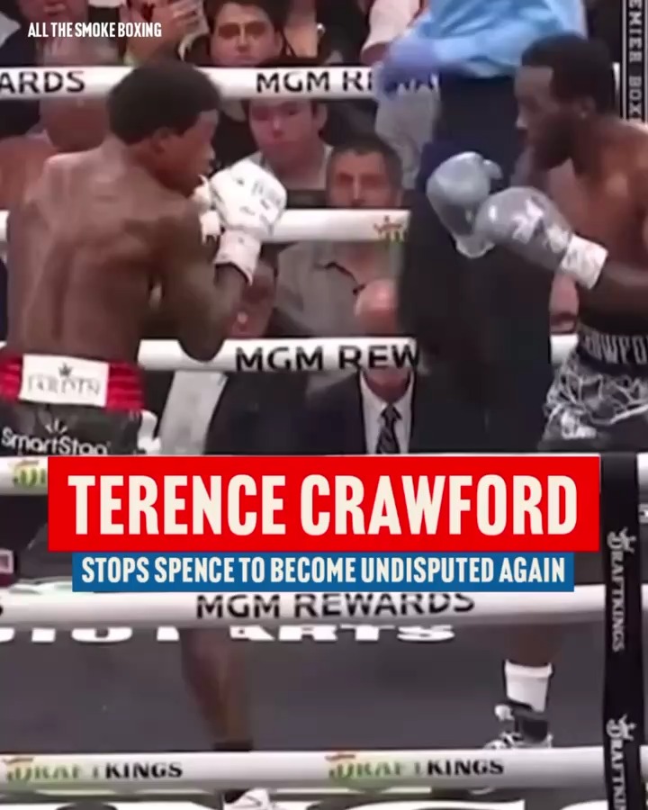 Two years ago today, Terence Crawford stopped Errol Spence in the ninth-round of their highly-anticipated undisputed welterweight world title clash, which saw Crawford become a two-weight undisputed world champion. He will attempt to become a three-weight undisputed world champion when he faces Canelo Alvarez on September 13th at Allegiant Stadium, Las Vegas, live on Netflix. Get your #CaneloCrawford tickets here 🎟️: