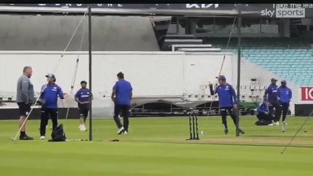 India head coach Gautam Gambhir was involved in a heated altercation with The Oval's head groundman Lee Fortis 🇮🇳 🗣️ Gambhir can be heard saying: "You can go and report to whoever you want, but you can't tell us what to do. You're just a groundsman."