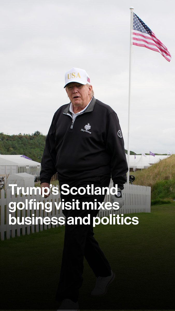 From transatlantic trade to the war in Ukraine, President Trump's five-day golfing trip to Scotland mixed business with politics Lizzy Burden examines the key moments