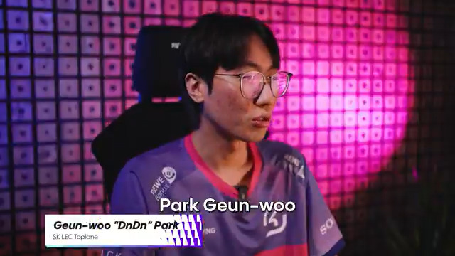 Get to know our new LEC Toplaner, DnDn 🔨 Why did he join the LEC, what does he think about his new teammates, who is the best European Toplaner - find out here 📺 #LEC #SKWIN
