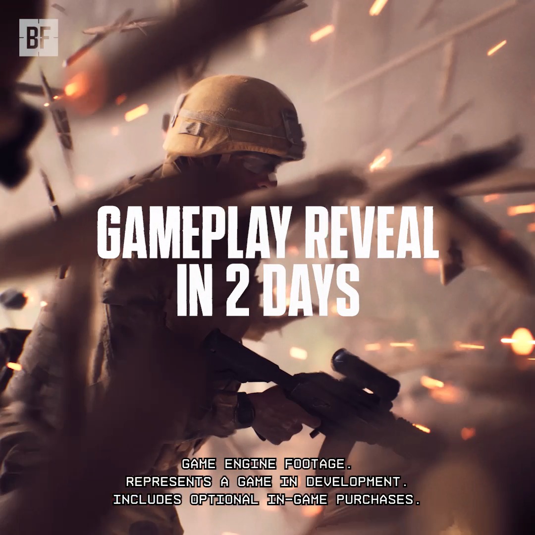 In just 2️⃣ days, experience live gameplay and an in-depth look at #Battlefield6 this Thursday, July 31st. 🕚 11:30 AM PT / 8:30 PM CEST 🔔