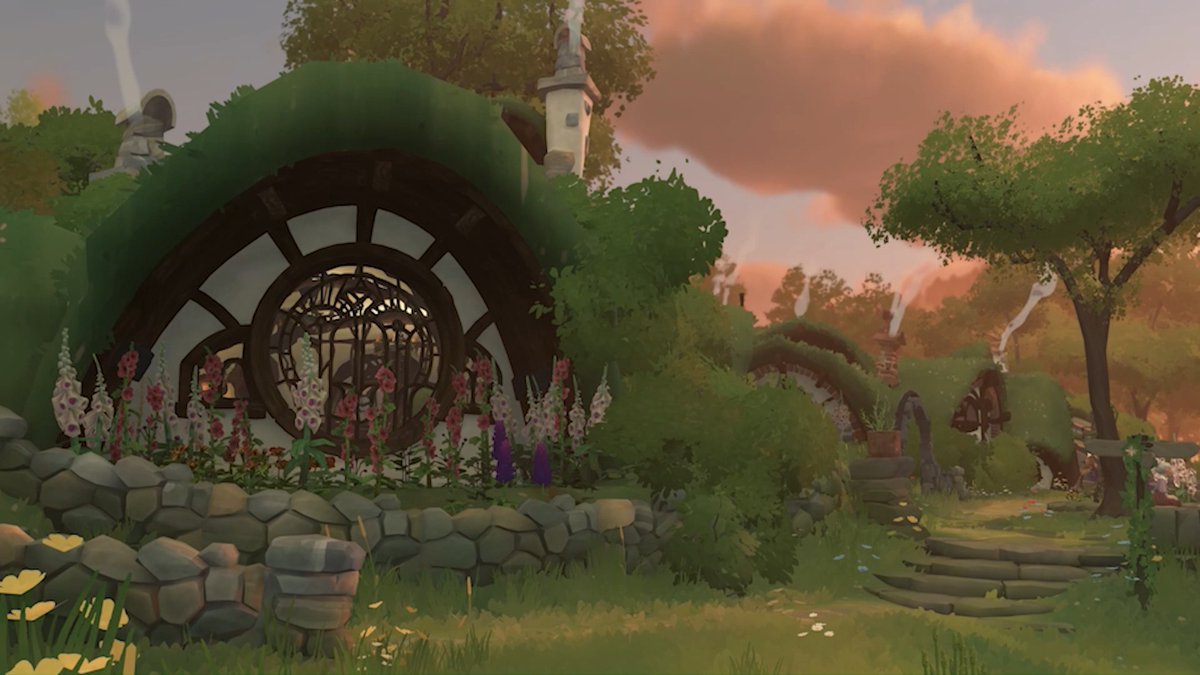 🏡 WELCOME HOME, HOBBIT 🏡 Your cosy life in Bywater awaits. Tales of the Shire is out now!