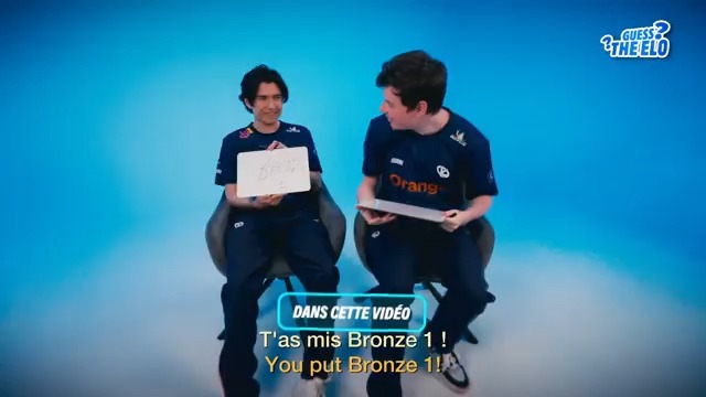 Notre duo jungle/supp jugent vos meilleurs (et pires) moves ? 🤨 Martin Sundelin &amp; Raphaël Crabbé dans "Guess The Elo", c'est disponible maintenant sur YouTube ! 📝