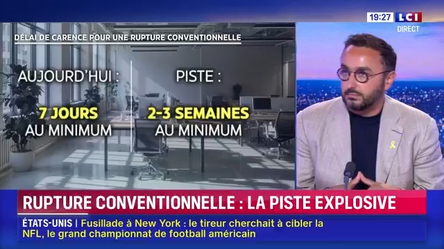 ▶️️️#Budget - Rupture conventionnelle : la piste explosive : “Les salariés ne démissionnent plus, c’est devenu un droit de demander une rupture conventionnelle.” Stéphane Manigold 🇫🇷 #24hPujadas #LCI #La15 ⤵️