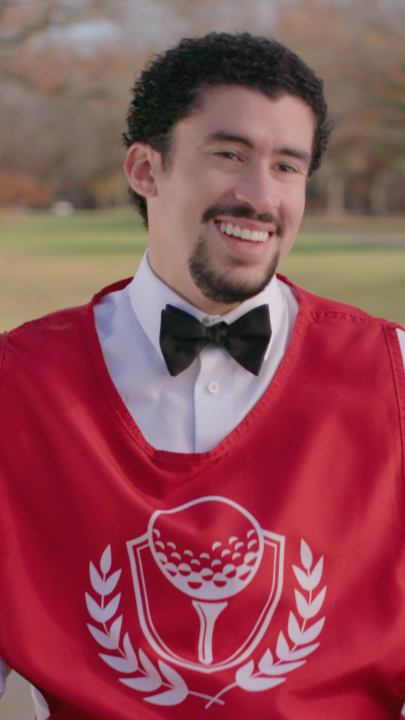"We want the best movie ever. Let me call Benito." Go behind the scenes with Benito Antonio in Happy Gilmore 2