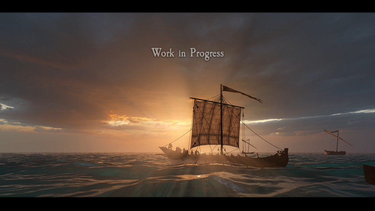 Ships ready, crews armed. The sea won’t stay quiet for long. 🌊 ⚔️ #mountandblade #bannerlord #warsails