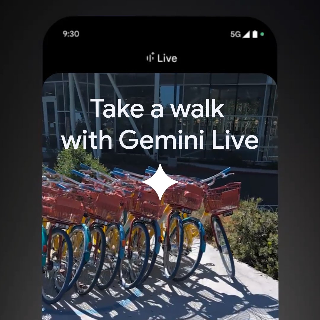 Gemini keeps it real 😎 Share your camera in Gemini Live to ask questions about what you see...
