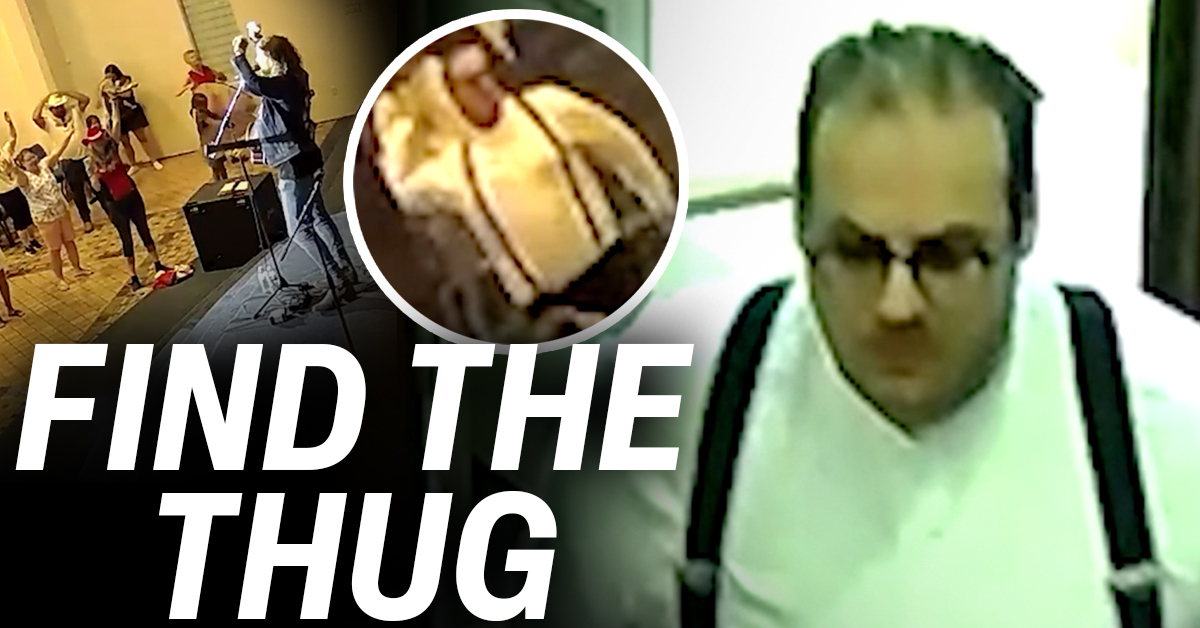 Please help us find the anti-Christian terrorist thug who threw a smoke bomb at a Christian pastor in Montreal! Despite clear video evidence of the attack, Montreal police have not yet laid charges or identified the perpetrator. We are launching this campaign to ask for your help in identifying the individual responsible.